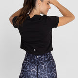 Polo Manga Corta Para Mujer  Maya Negro Bsoul