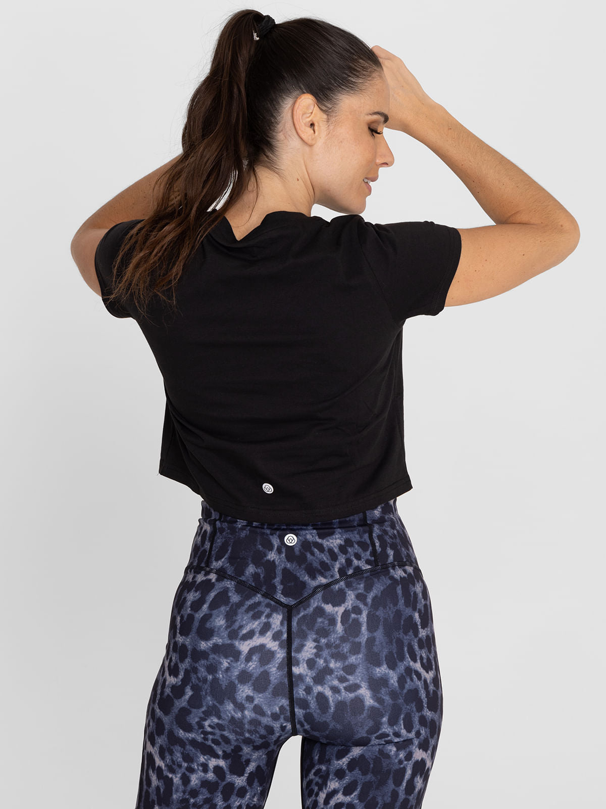 Polo Manga Corta Para Mujer  Maya Negro Bsoul