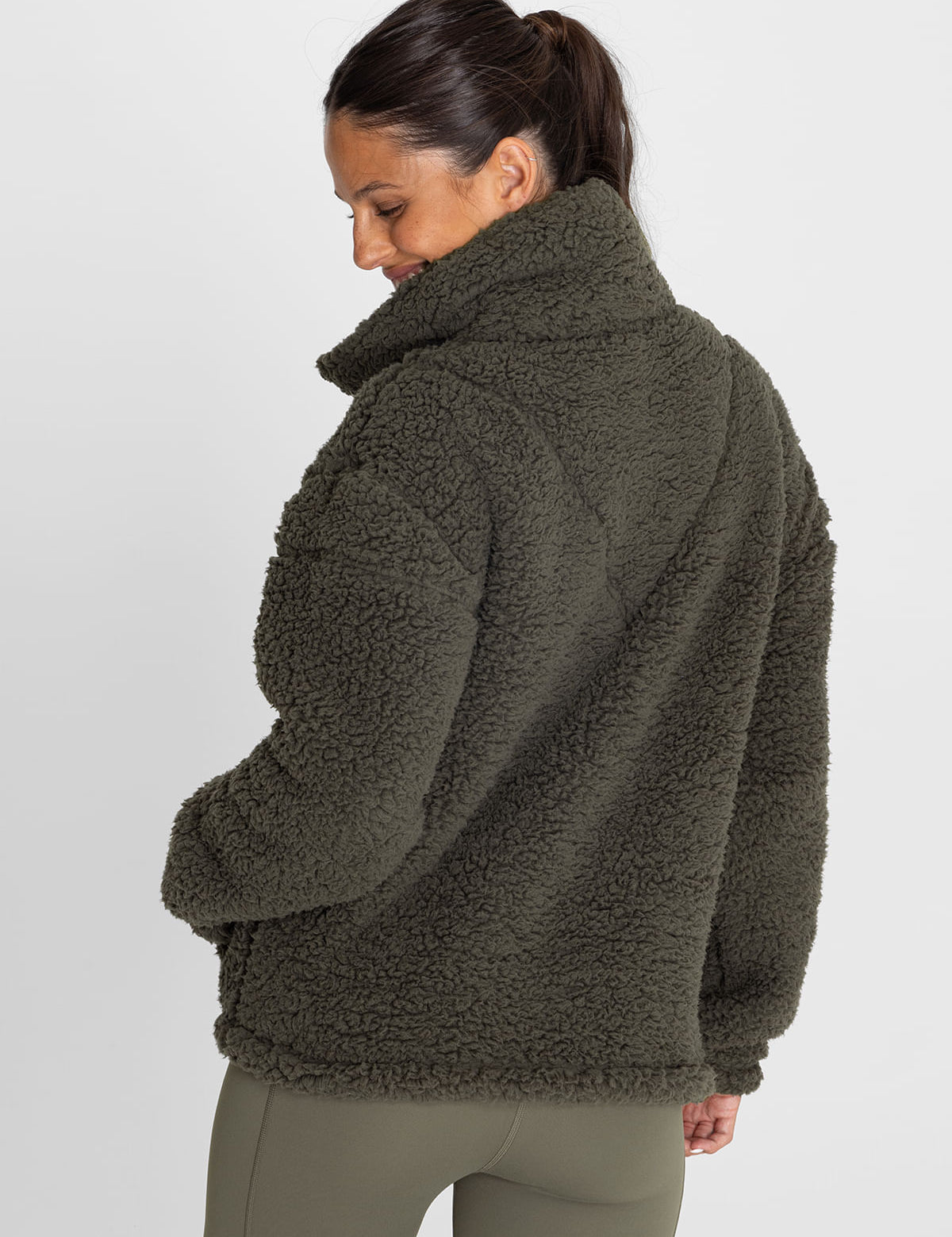 Polar Para Mujer  Shaggy Noa Verde Bsoul
