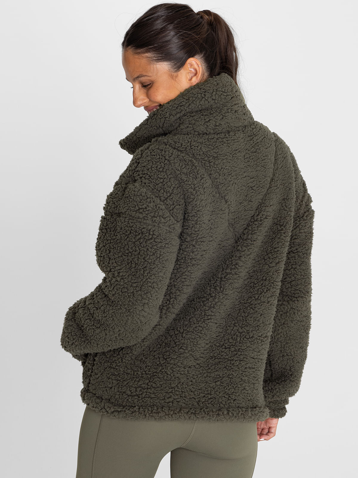 Polar Para Mujer  Shaggy Noa Verde Bsoul