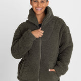 Polar Para Mujer  Shaggy Noa Verde Bsoul
