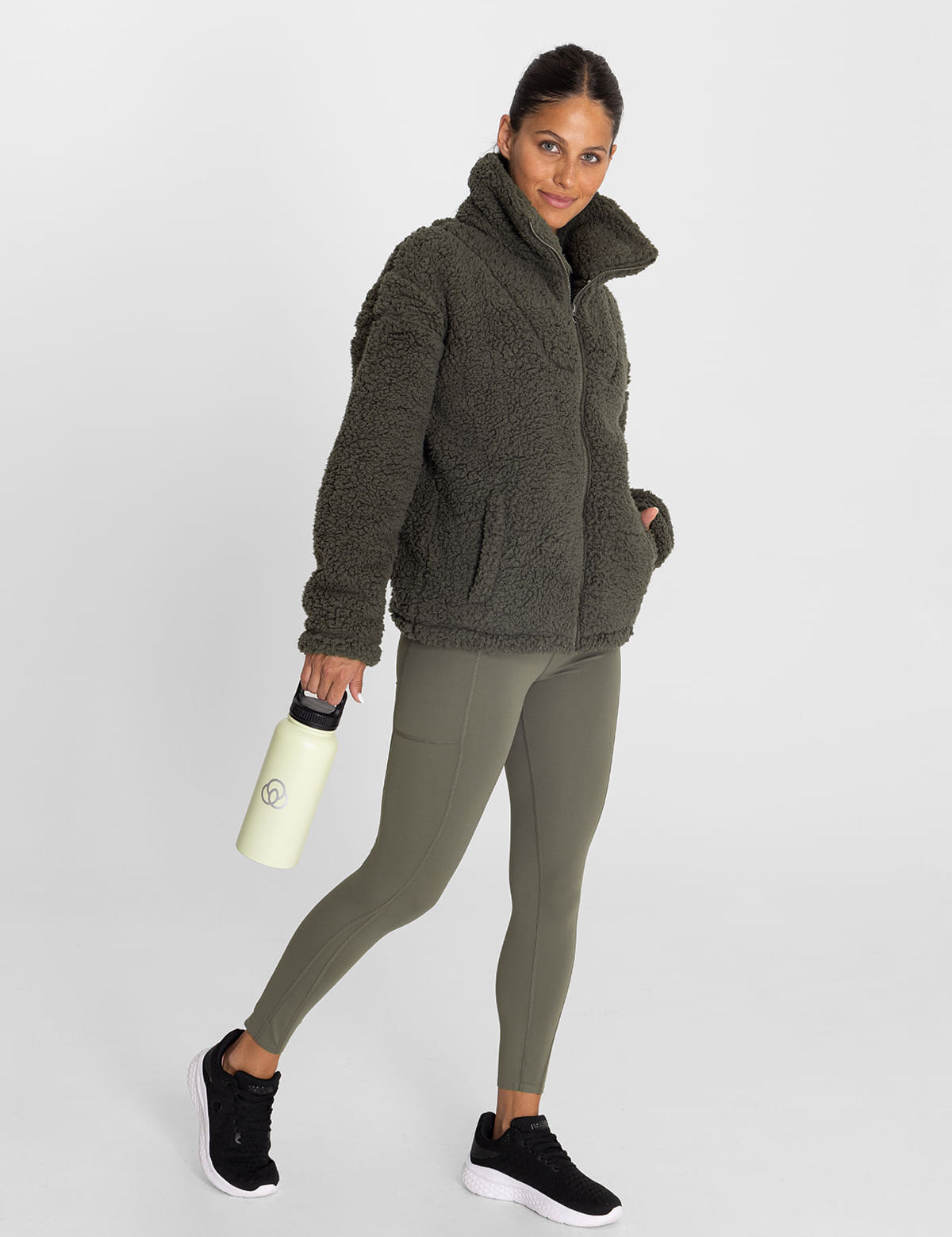 Polar Para Mujer  Shaggy Noa Verde Bsoul