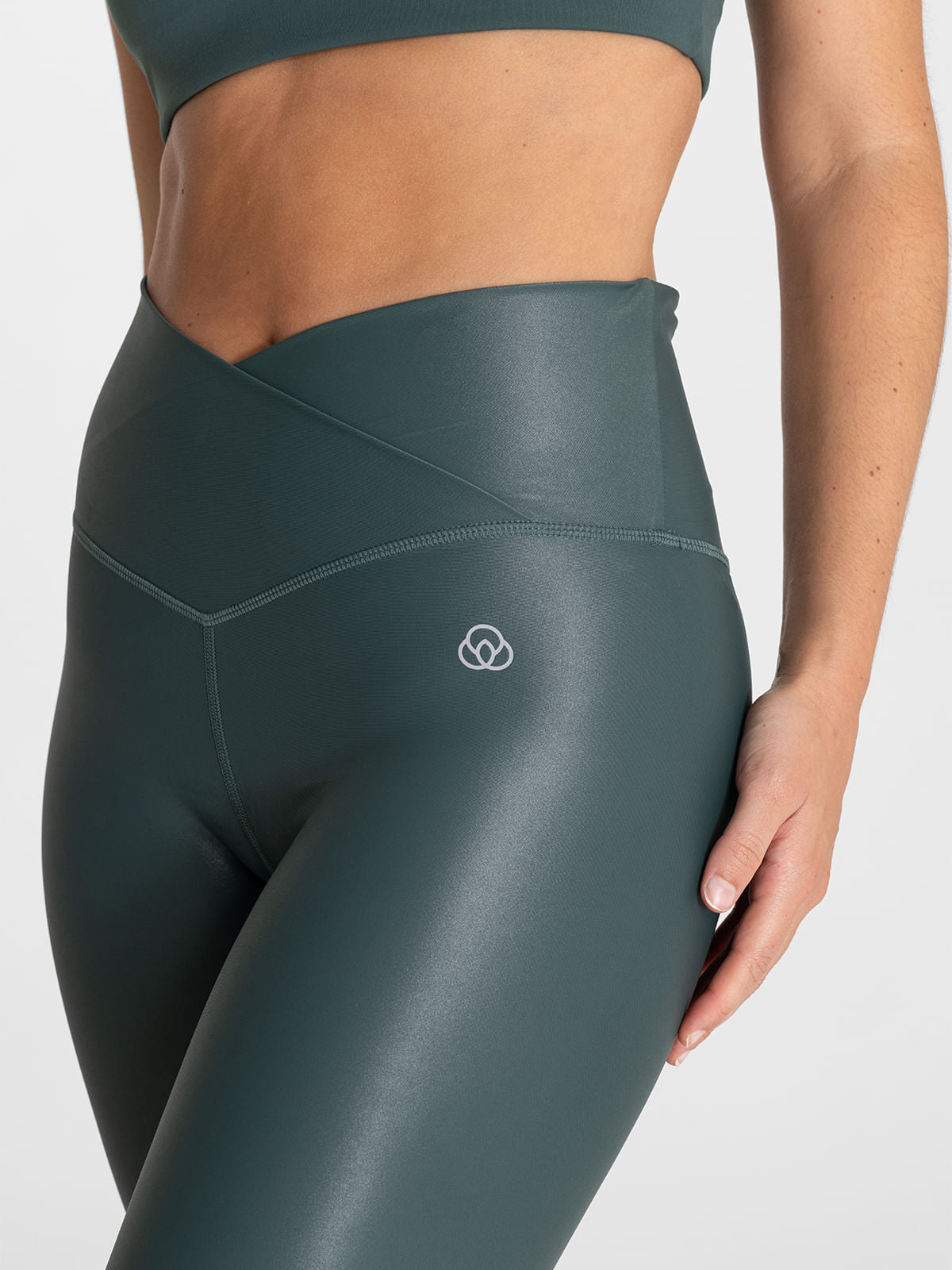 Legging Para Mujer Ankle Eva Ii Verde Bsoul