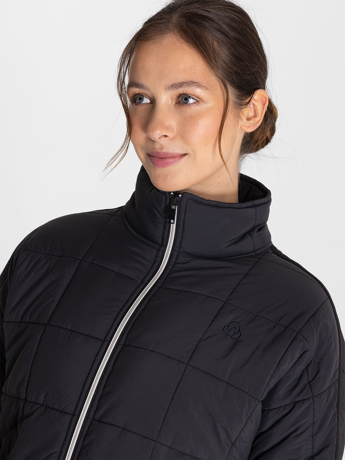 Casaca Para Mujer  Creta Negro Bsoul