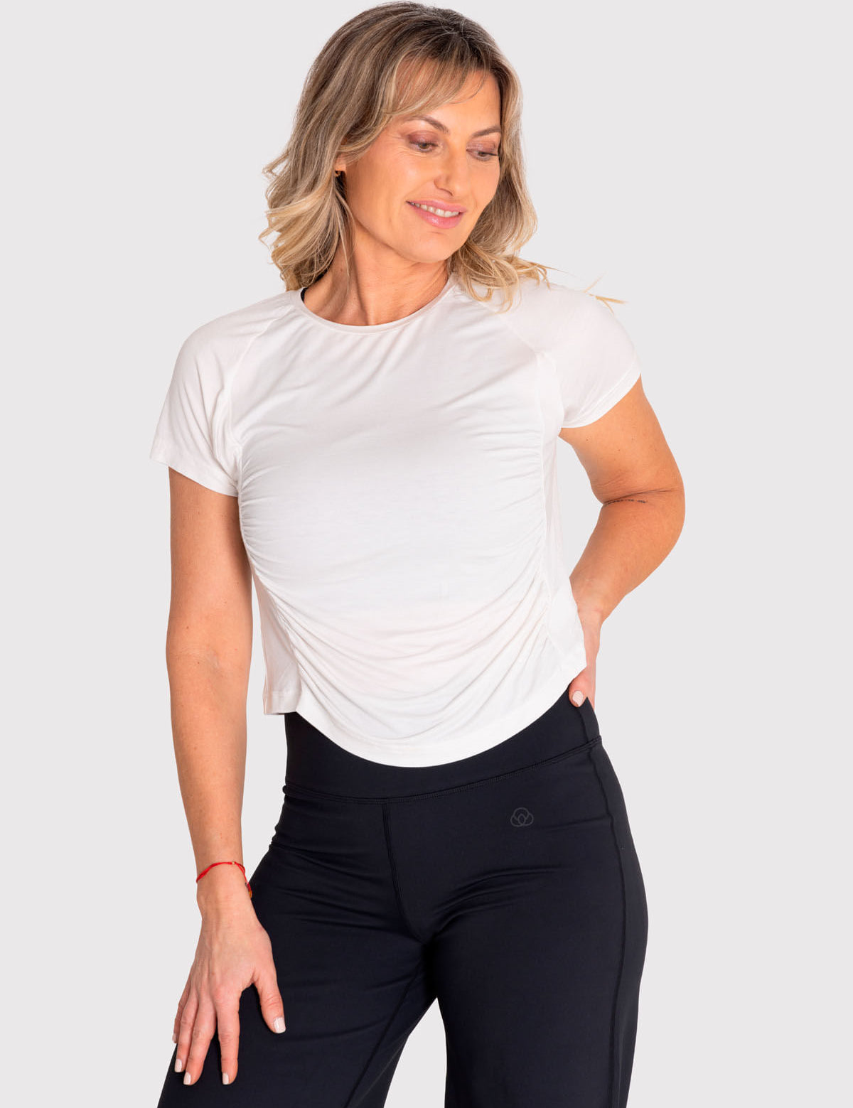 Polo Manga Corta Para Mujer Soft T-Shirt Blanco Bsoul