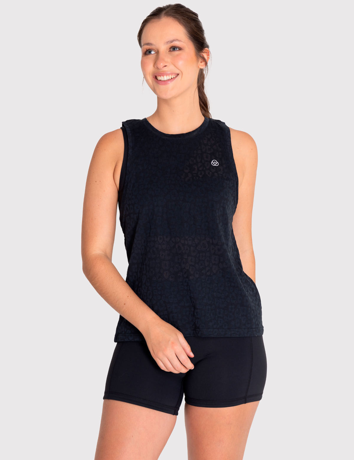 Polo Sin Mangas Para Mujer  Cheetah Tank Verde Bsoul