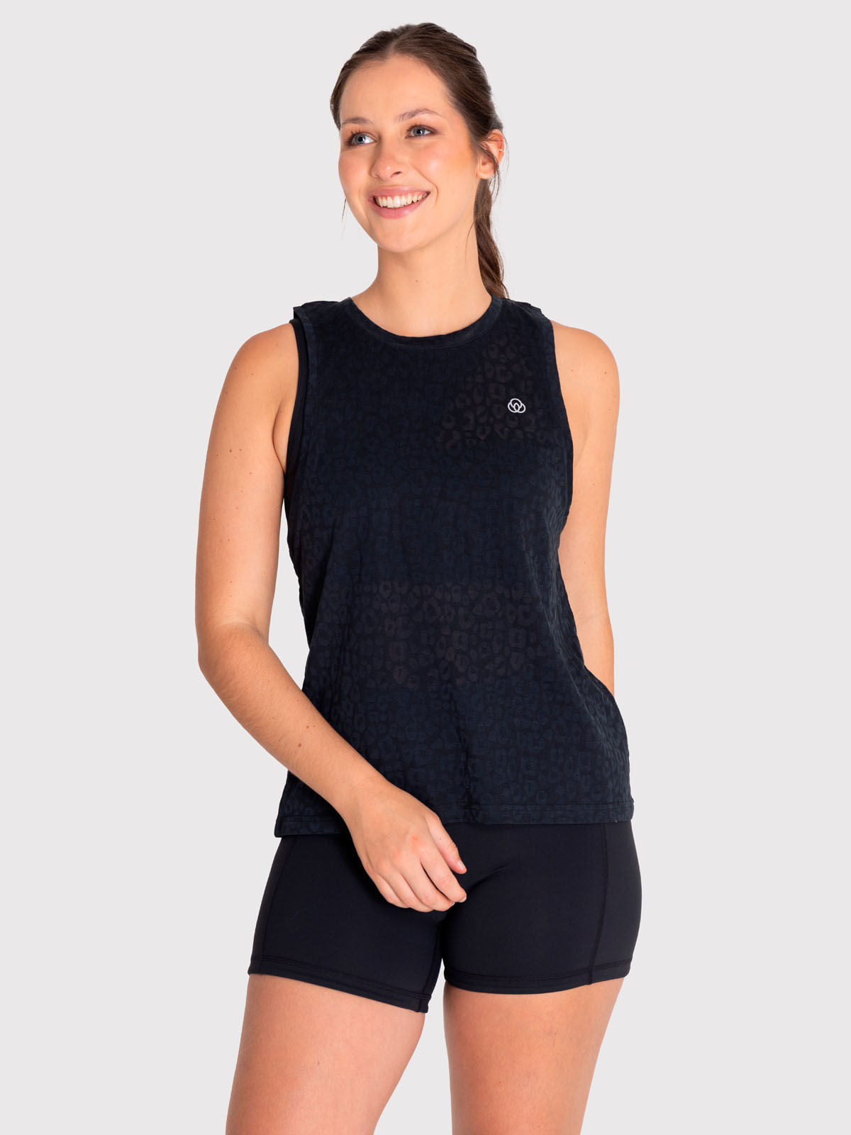 Polo Sin Mangas Para Mujer  Cheetah Tank Verde Bsoul