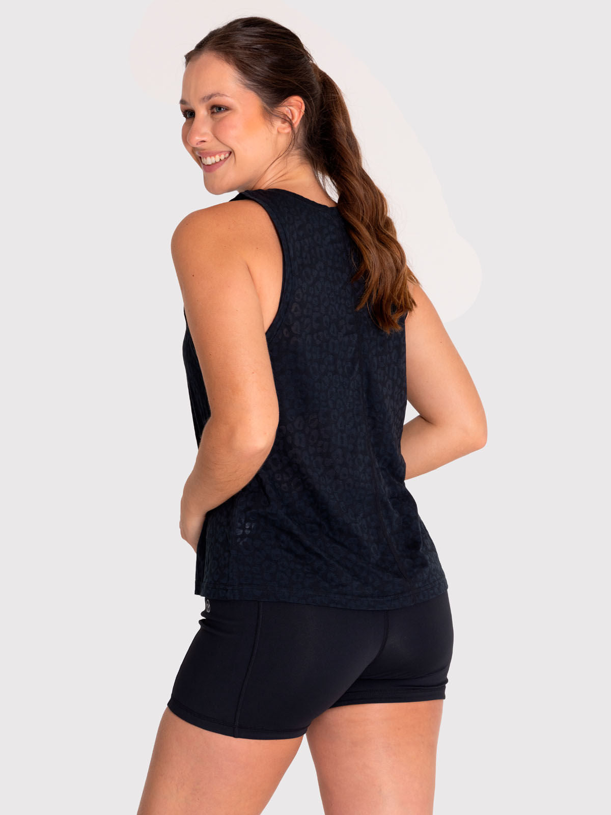 Polo Sin Mangas Para Mujer  Cheetah Tank Verde Bsoul