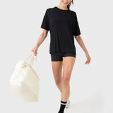 Polo Manga Corta Para Mujer Long T-Shirt Anto II Negro Bsoul