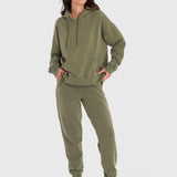 Hoodie Para Mujer Mich Verde Bsoul