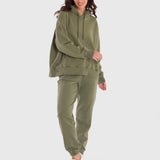 Hoodie Para Mujer Mich Verde Bsoul