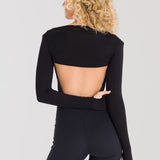 Bolero Top Para Mujer Saint Malé Negro Bsoul
