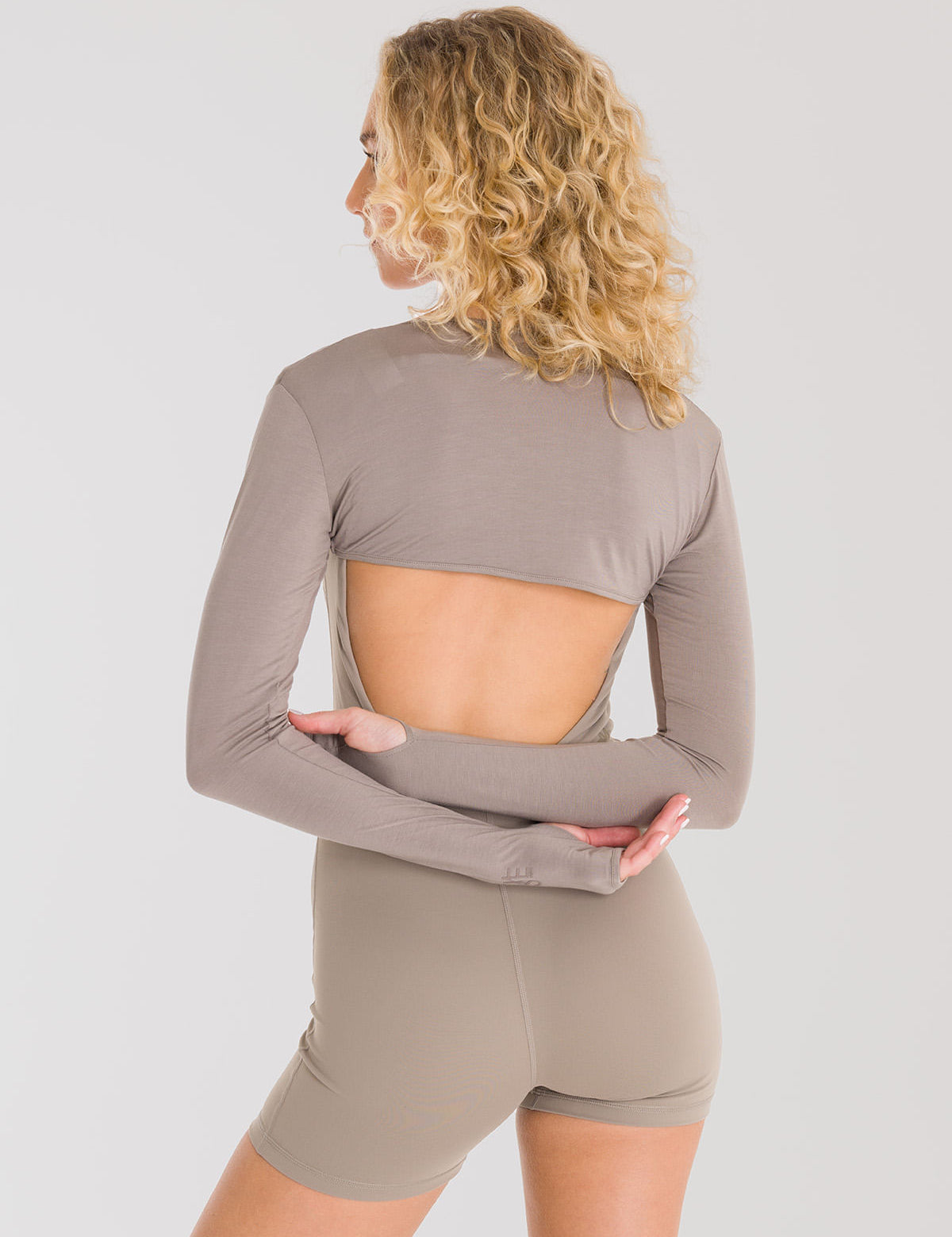 Bolero Top Para Mujer Saint Malé Marrón Bsoul