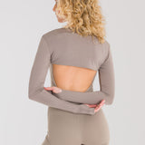 Bolero Top Para Mujer Saint Malé Marrón Bsoul