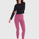 Polo Manga Larga Para Mujer Cotton Negro Bsoul