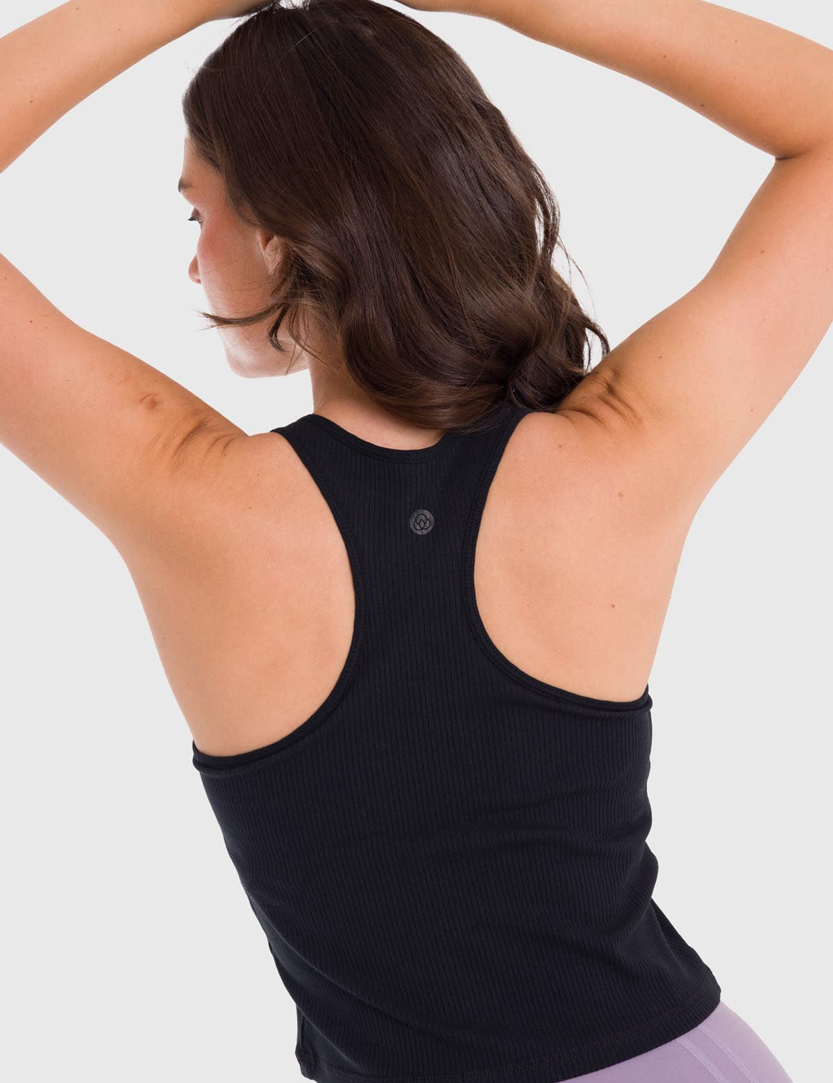 Polo Sin Mangas Para Mujer Crop Bra Negro Bsoul