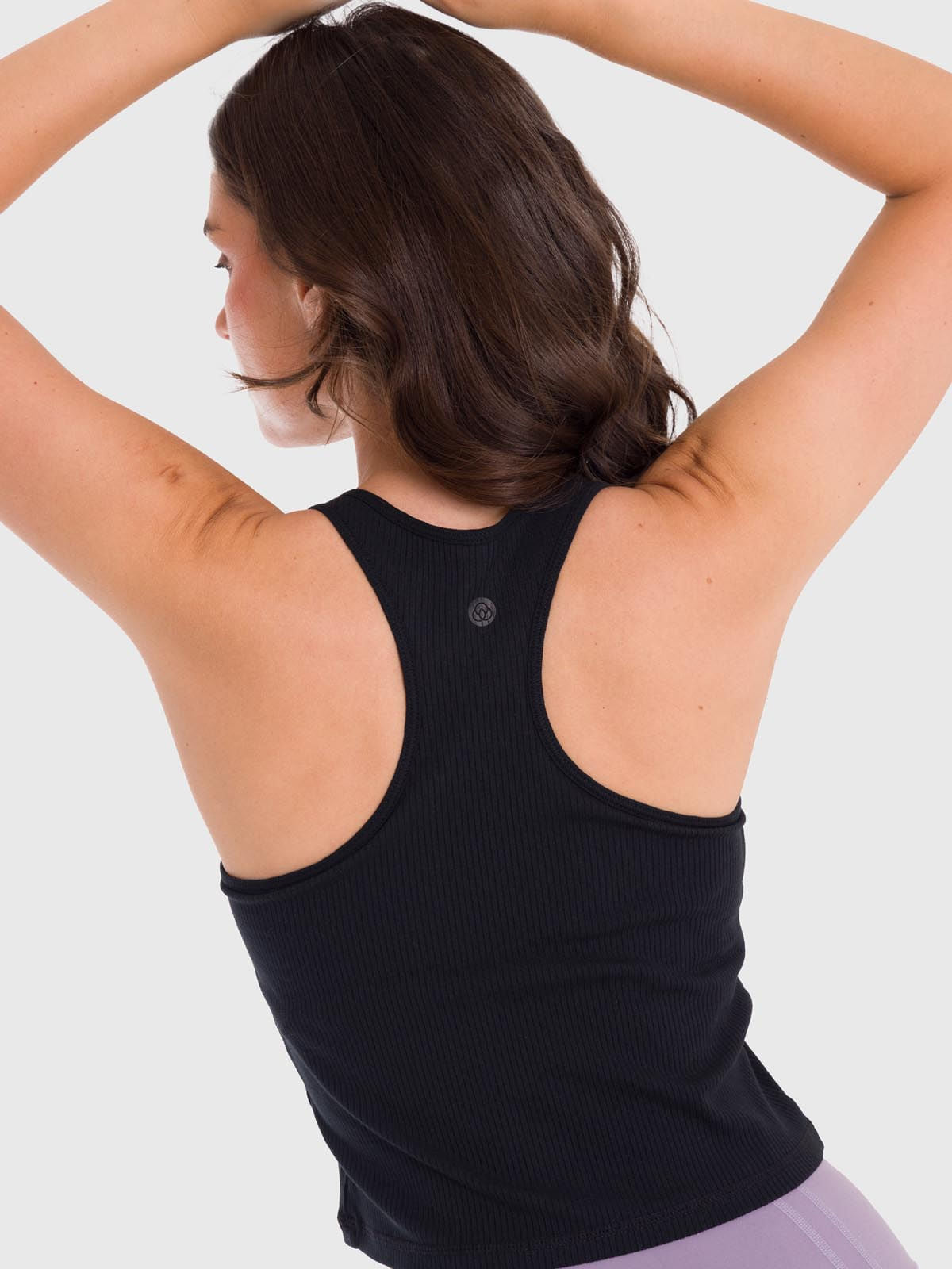 Polo Sin Mangas Para Mujer Crop Bra Negro Bsoul