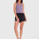 Polo Sin Mangas Para Mujer Crop Bra Morado Bsoul