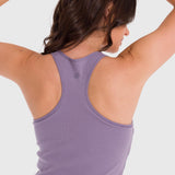 Polo Sin Mangas Para Mujer Crop Bra Morado Bsoul
