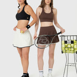 Falda Para Mujer Agatha Marrón Bsoul