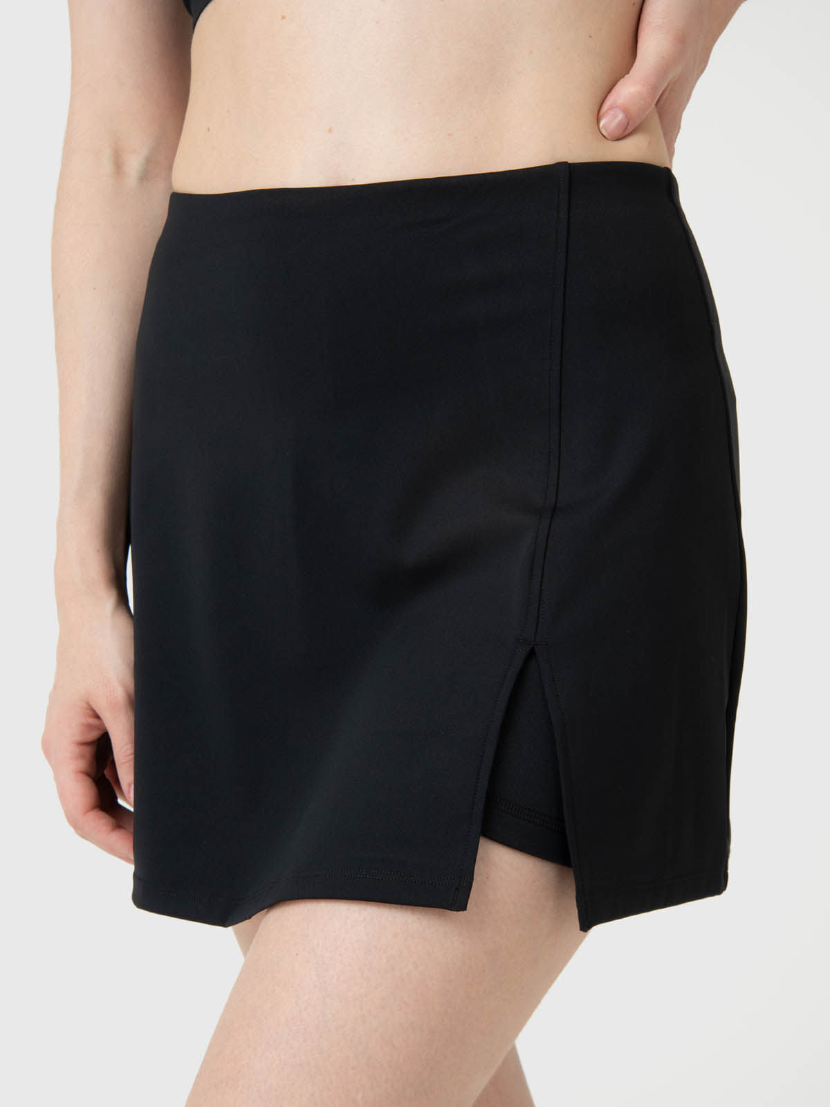 Falda Para Mujer Isabel Negro Bsoul