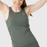 Polo Sin Manga Para Mujer Modal Tank Verde Bsoul
