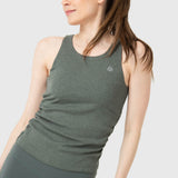 Polo Sin Manga Para Mujer Modal Tank Verde Bsoul
