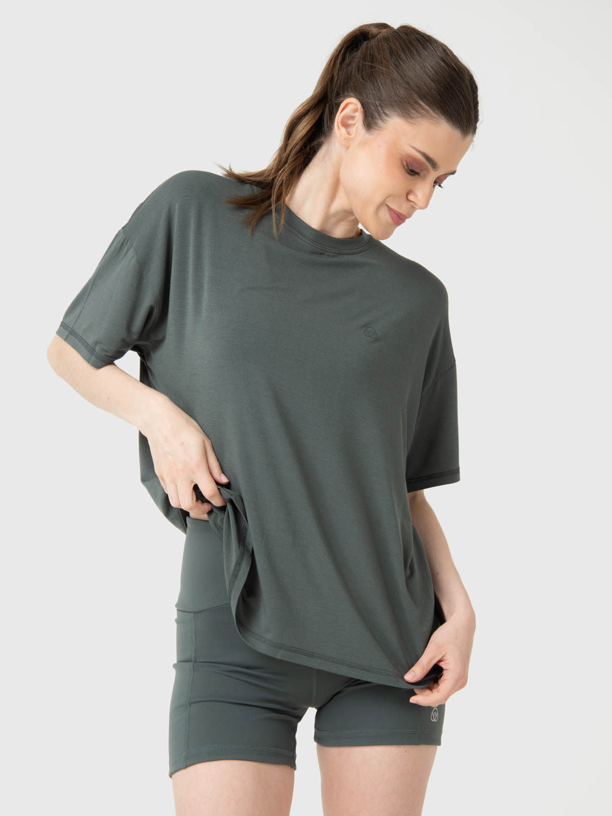 Polo Manga Corta Para Mujer T-Shirt Anto Aloe Verde Bsoul