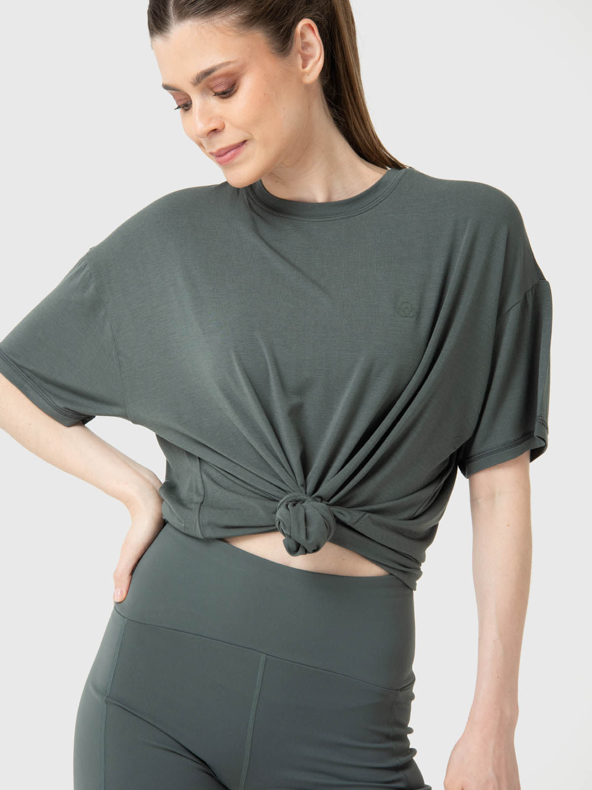 Polo Manga Corta Para Mujer T-Shirt Anto Aloe Verde Bsoul