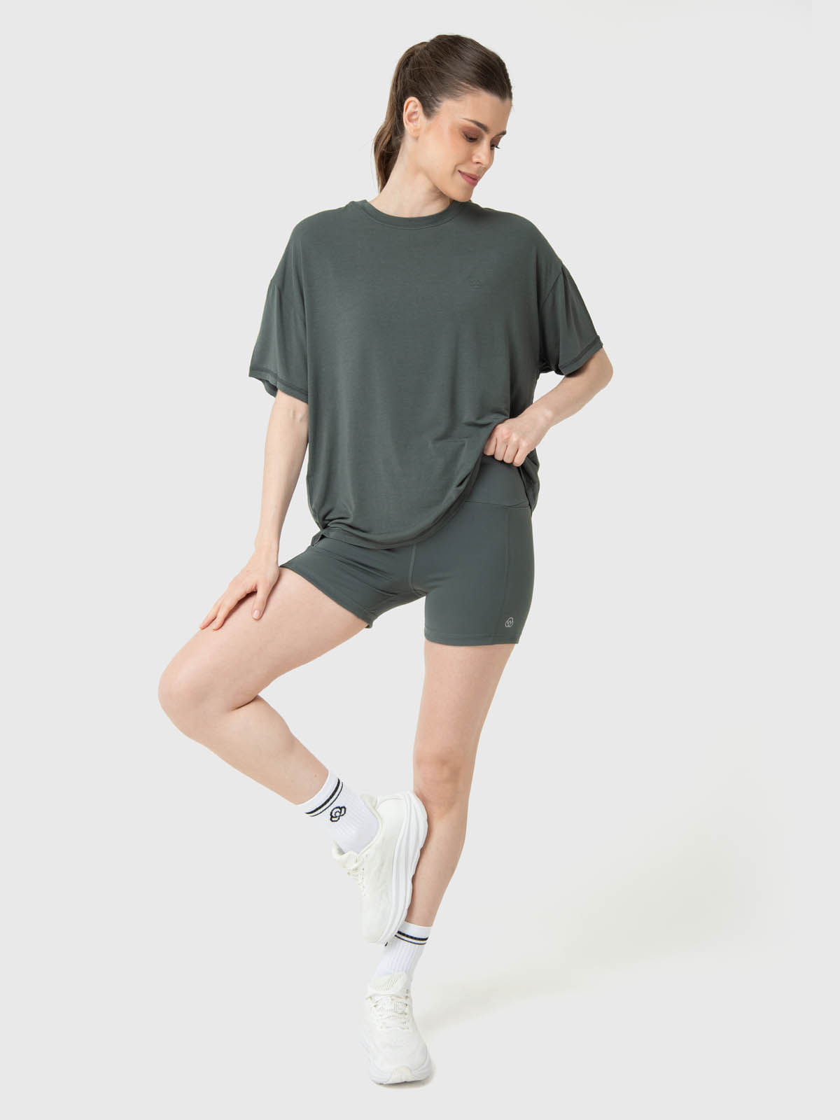 Polo Manga Corta Para Mujer T-Shirt Anto Aloe Verde Bsoul