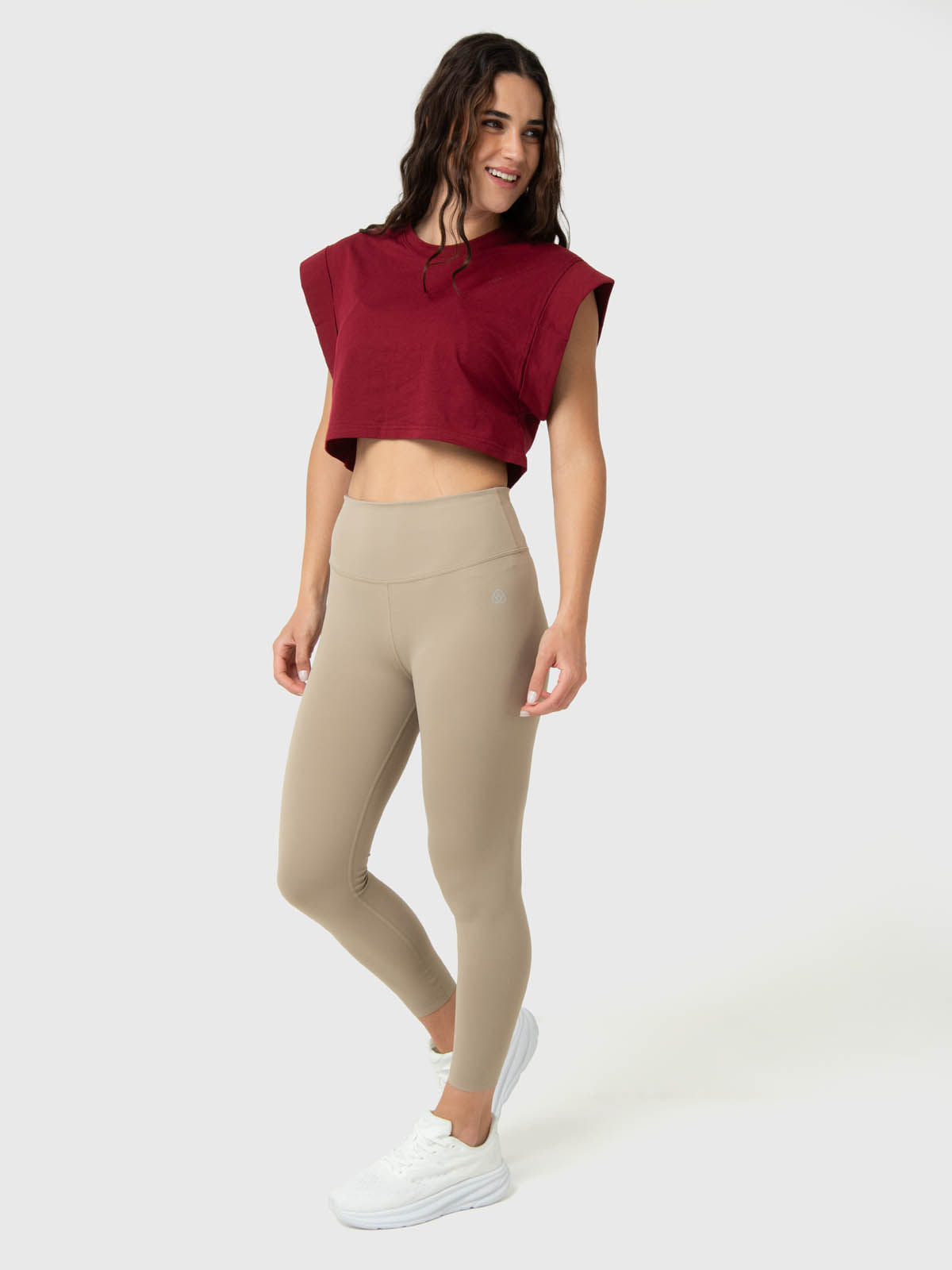 Polo Sin Manga Para Mujer Clarissa Rojo Bsoul