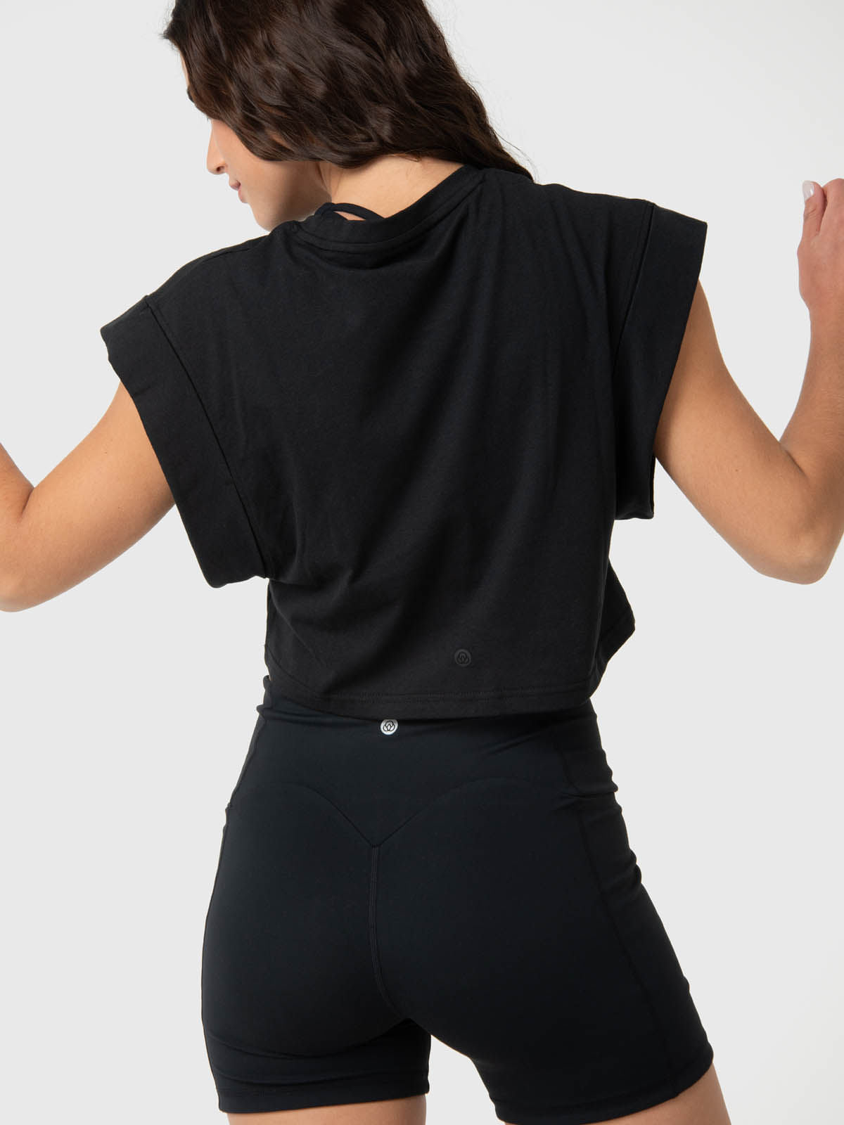Polo Sin Manga Para Mujer Clarissa Negro Bsoul