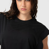 Polo Sin Manga Para Mujer Clarissa Negro Bsoul