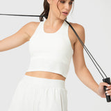 Bra Para Mujer Modal Rib Aloe Blanco Bsoul