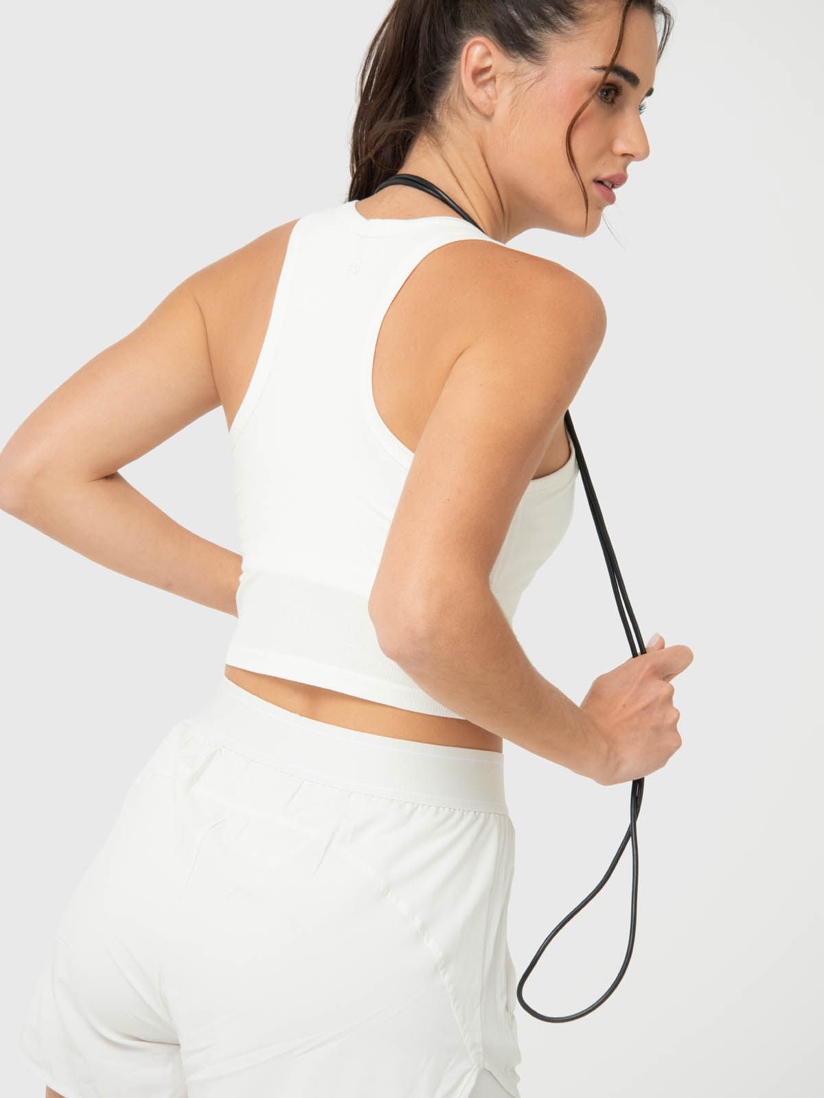 Bra Para Mujer Modal Rib Aloe Blanco Bsoul