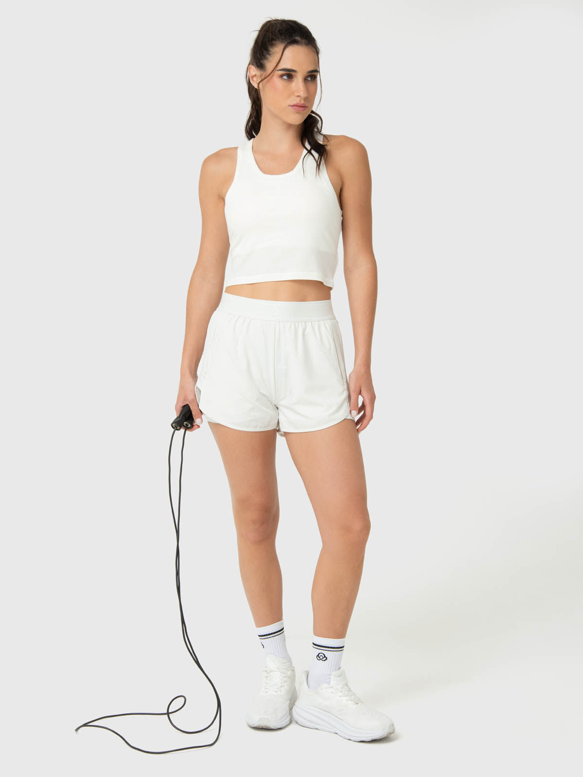 Bra Para Mujer Modal Rib Aloe Blanco Bsoul