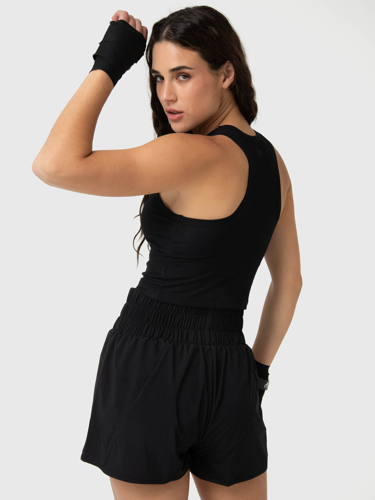 Bra Para Mujer Modal Rib Aloe Negro Bsoul