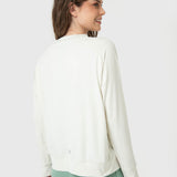 Polera Para Mujer Crew Neck Blanco Bsoul