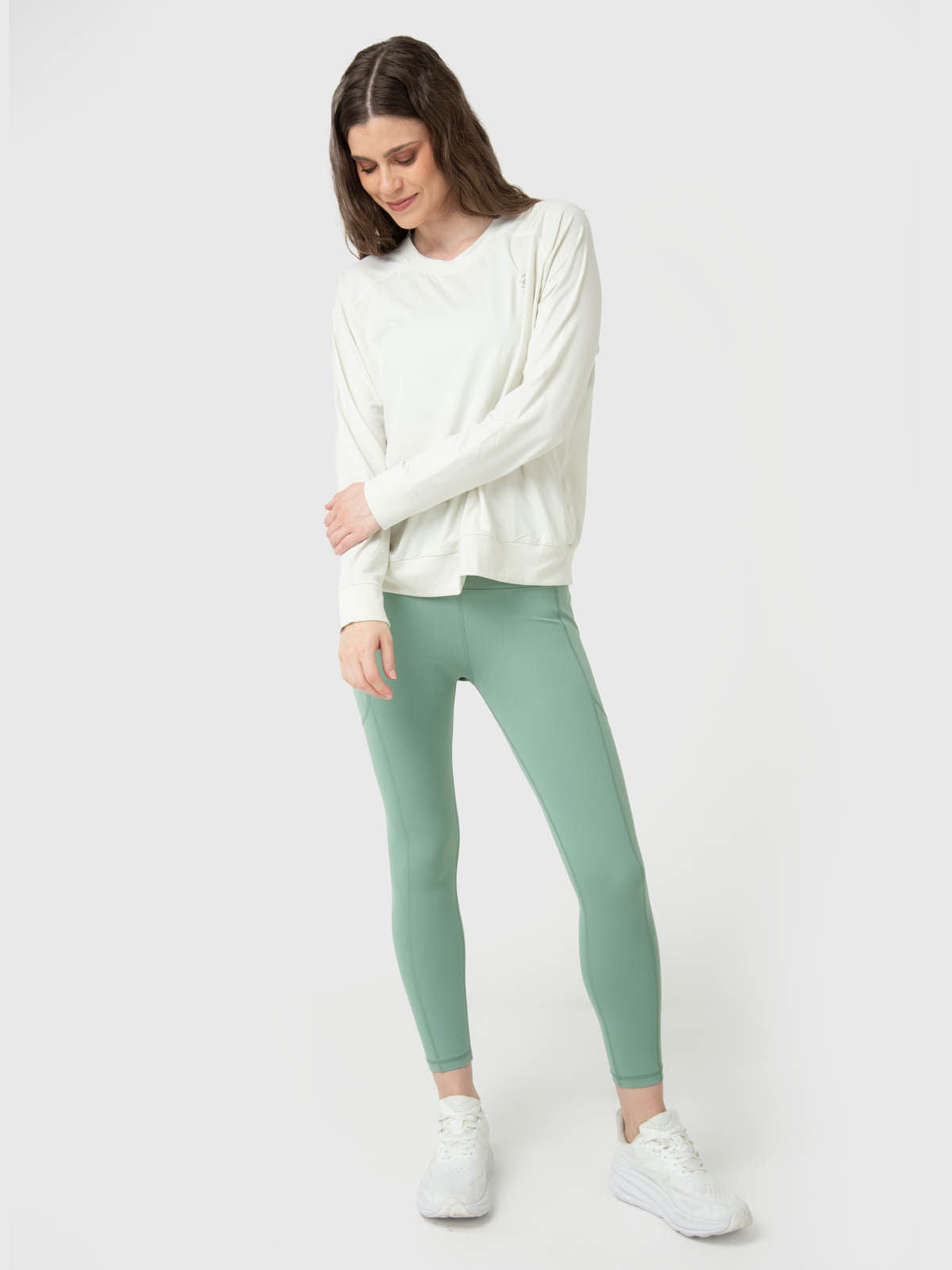 Polera Para Mujer Crew Neck Blanco Bsoul