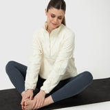 Polar Para Mujer Mid Zip Blanco Bsoul