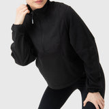 Polar Para Mujer Mid Zip Negro Bsoul
