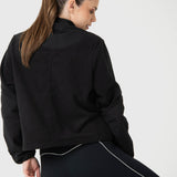Polar Para Mujer Mid Zip Negro Bsoul