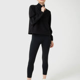 Polar Para Mujer Mid Zip Negro Bsoul