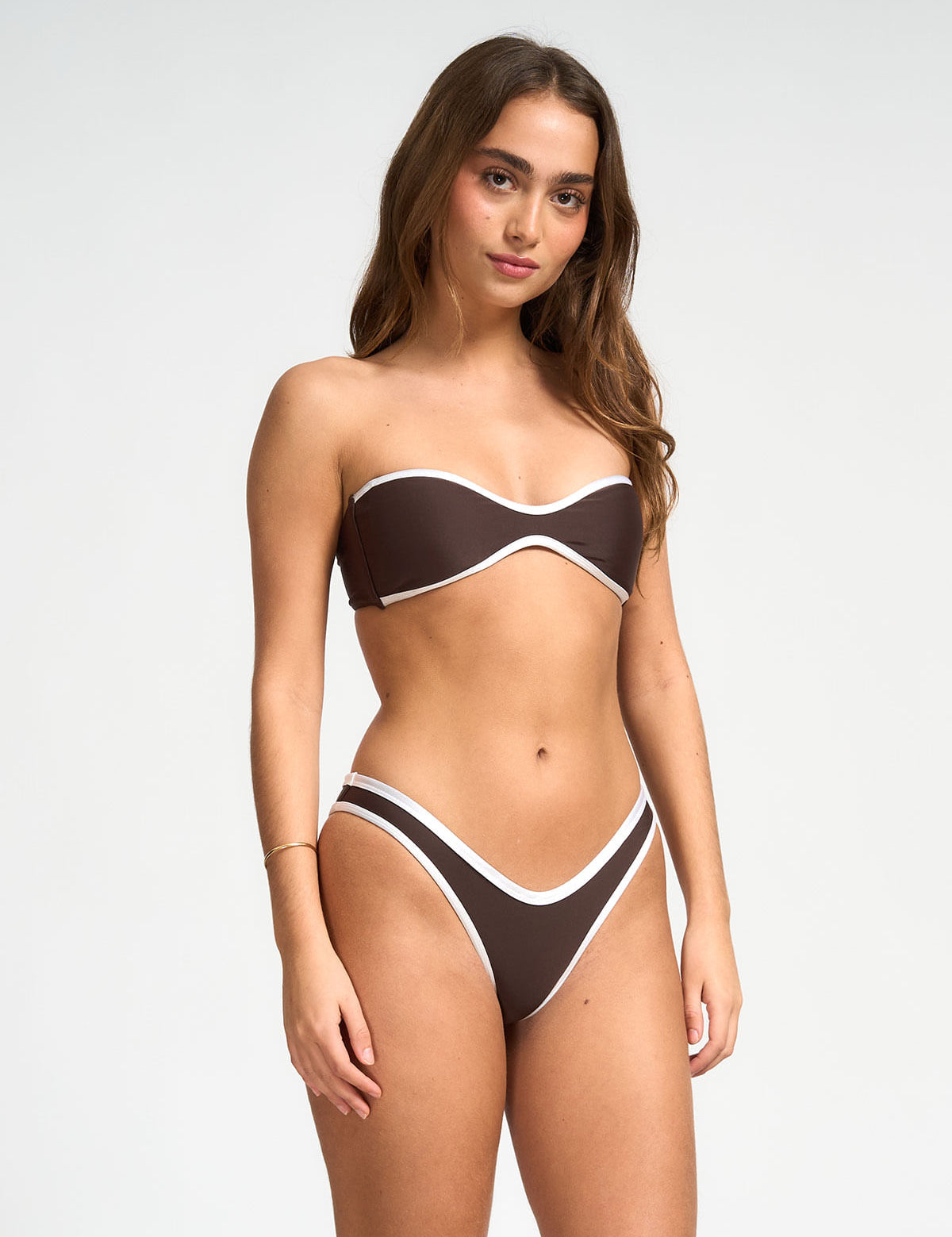 Bikini Top Para Mujer Jade Marrón Bsoul
