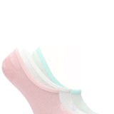 Calcetín Para Mujer  3Pack No Show Multicolor Bsoul