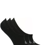 Calcetín Para Mujer  3Pack No Show Negro Bsoul