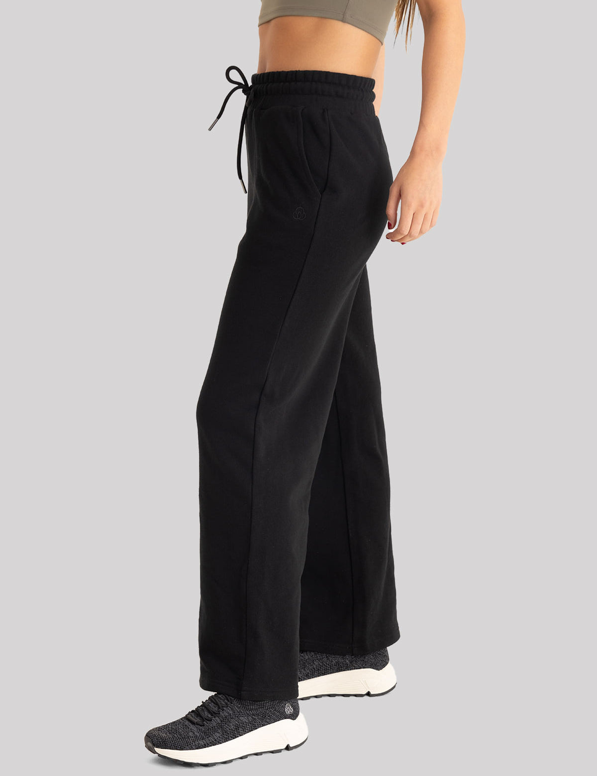 Pantalón Para Mujer  Palazzo Negro Bsoul