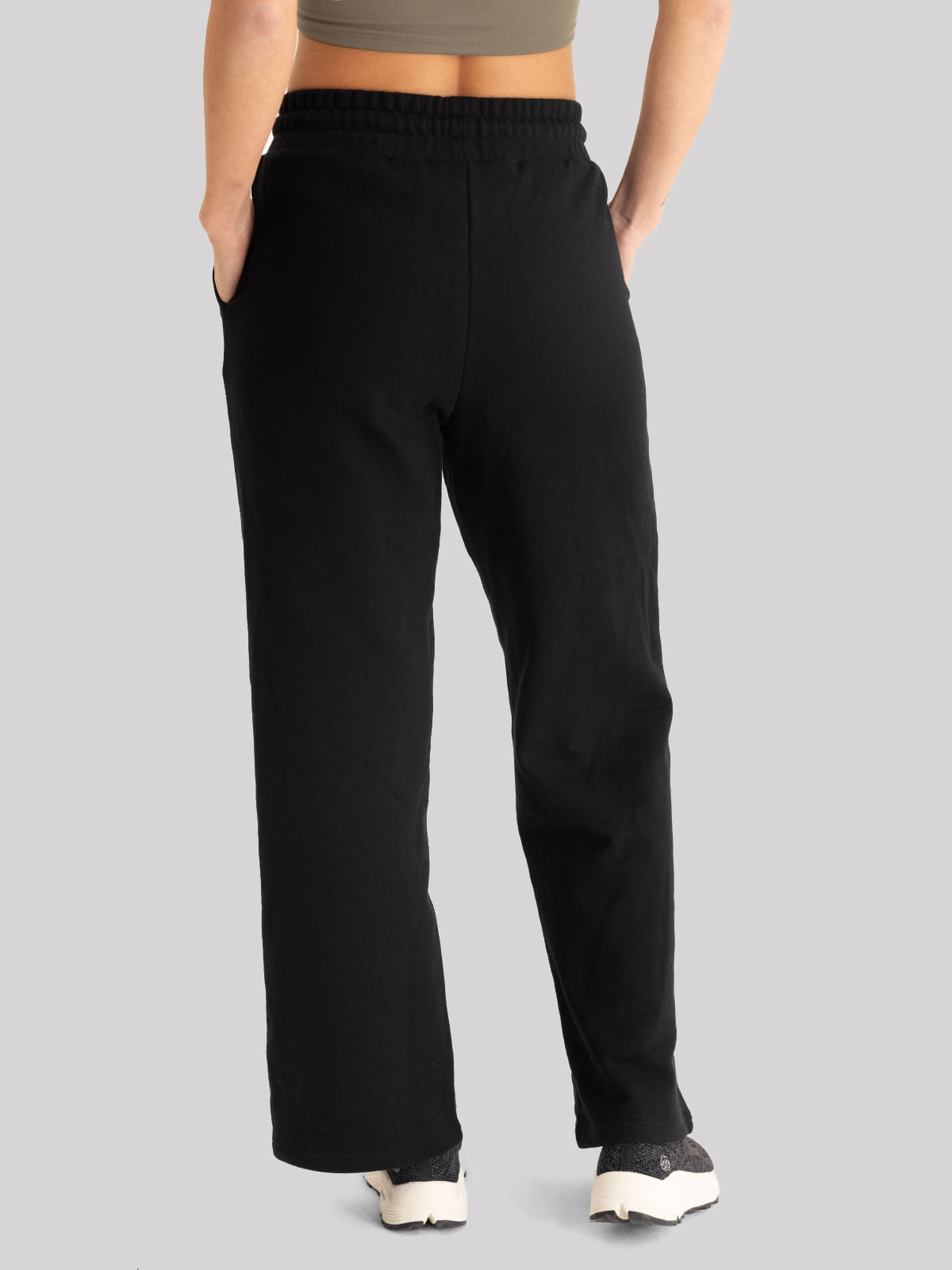 Pantalón Para Mujer  Palazzo Negro Bsoul