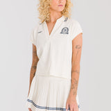 Polo Manga Corta Para Mujer Saint Malé Heritage Blanco Bsoul
