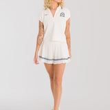 Polo Manga Corta Para Mujer Saint Malé Heritage Blanco Bsoul